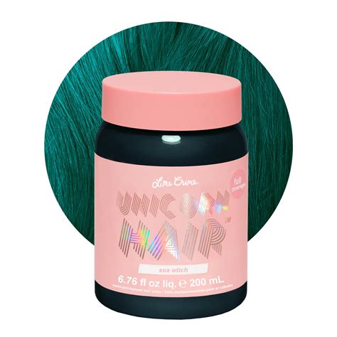 Sea witch hair dye from lime crime brand